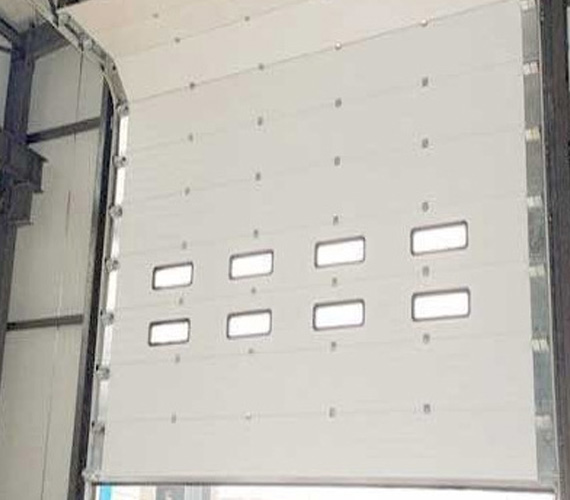 industrial doors work of ss entrance automation