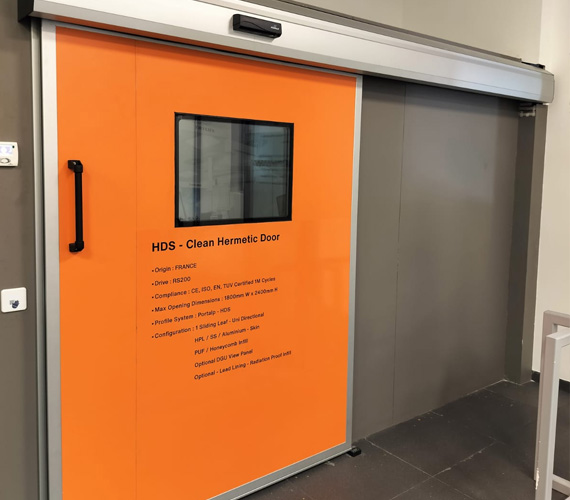 hermetic doors work of ss entrance automation